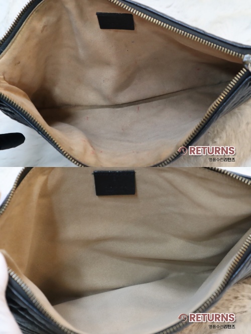 생로랑·샤넬·보테가베네타·구찌 가방 수선 모음 · 수선 전·후 · 구찌 클러치 안감